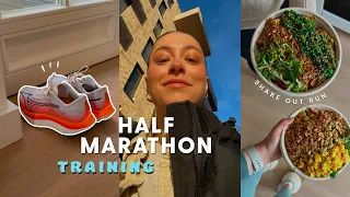 HALFMARATHON TRAINING | Die letzten Läufe, Shake out run + food diary