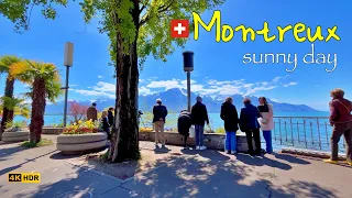 [Switzerland] Montreux, a sunny day without Smoke on the Water🇨🇭 4K HDR