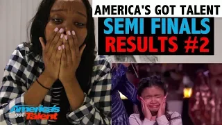 AMERICA'S GOT TALENT 2017 - SEMI FINAL RESULTS - REACTION