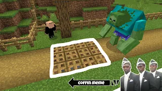 Traps for Mutant Creatures in Minecraft Part 1 - Coffin Meme