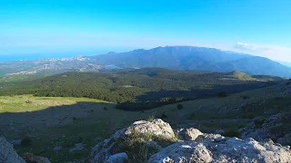 ИДЁМ ЗА ТРАВКОЙ НА ЧАТЫР-ДАГ. КУТУЗОВСКОЕ ОЗЕРО И РОЩА СЕКВОИ