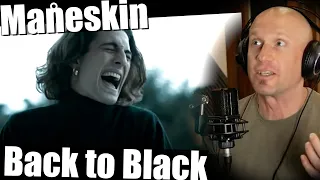 Incredible Raw Live Performance! Måneskin - Back To Black COVER (Reaction &Vocal Analysis)