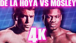 Oscar De La Hoya vs Shane Mosley I (Highlights) 4K