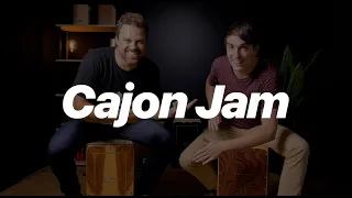 CAJON JAM - Felipe Fagundes + Juan Toro (Rumba Flamenca)