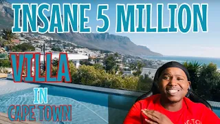 INSANE 5,000,000 VILLA IN CAPE TOWN | REACTION