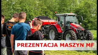 POKAZY ZIELONKOWE AGROPOL 👉 ZIELONE ŻNIWA W CZERWONYM KOLORZE 🚜 MF 4708 M; 5711 M; 5S.145 ; 7S.155🔴