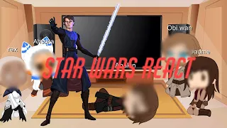 Star Wars react! (part idk) |by Shadow|