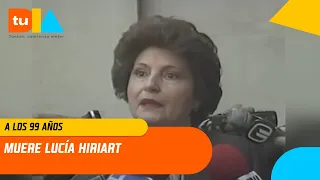 A los 99 años fallece Lucía Hiriart de Pinochet. Tu Día, 2021.