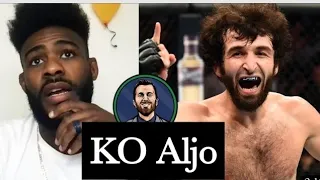 aljamin sterling About Zabit insane Kicks#mma #ufc