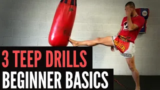 3 HEAVY BAG TEEP DRILLS FOR BEGINNERS