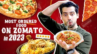 Eating Zomato's Most Ordered Food Dishes Of 2023 | @cravingsandcaloriesvlogs