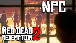 Saloon attack - Red Dead Redemption 2 - NPC Wars, Ai Shootout №3