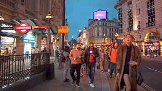 Splendid London Evening Walk from South Bank to Covent Garden, Sep 2021