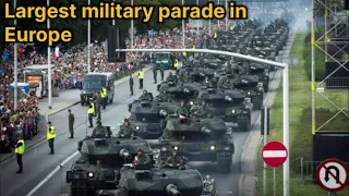 hell march-polish army parade 2023 | ex Soviet state army |massage to Russia  | Poland army power