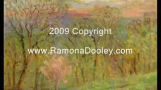 "Springtime Landscapes" 2009 Plein Air Oil Paintings by Ramona Dooley