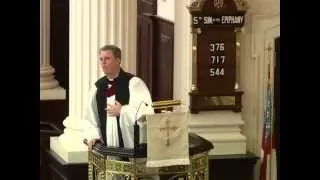 Rev. Hollerith preaches the 11:15 a.m. service February 8, 2015 at St. James's in Richmond, VA