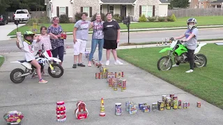 Our 4th of July family video, Fireworks, Dirtbikes, family, fun!!