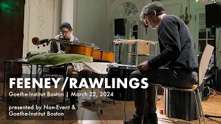 Tim Feeney / Vic Rawlings duo  at the Goethe-Insitut Boston