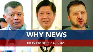 UNTV: Why News | November 24, 2022