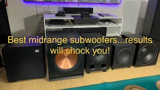 Midrange subwoofer shootout (results will surprise you!)