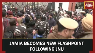 Jamia Campus Showdown Over Banned BBC Film: Slogans Raised | 'Five Students have been Detained'