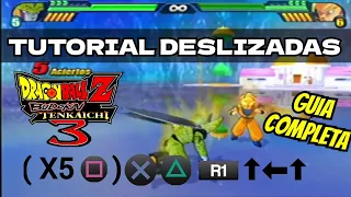 COMO hacer DESLIZADAS GUIA COMPLETA en DRAGON BALL Z BUDOKAI TENKAICHI 3 TUTORIAL PS2 #bt3 #dbz #ps2