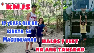 Kmjs | 17 years old boy halos 7 feet ang tangkad