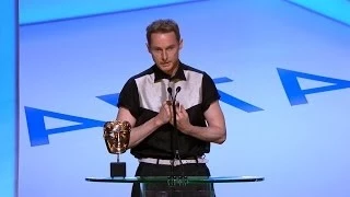 Sean Harris wins Leading Actor Bafta - The British Academy Television Awards 2014 - BBC One