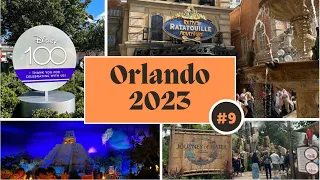 Orlando 2023 Vlog | Day 9 | Disney 100 at Epcot, Food & Wine, Journey of Water & San Angel