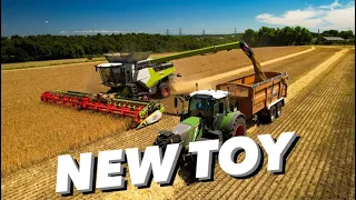 DAY 840 COMBINE RUNING LIKE CLOCK WORK &  WE HAVE A NEW TEDDER  #OLLYBLOGS  #AnswerAsAPercent