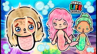 We ADOPT a MERMAID 🧜🏻‍♀️🐬💙 // Full Story // Toca Boca Life Story English