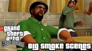 All Big Smoke Scenes in GTA San Andreas Definitive Edition