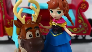 Disney Frozen - Hasbro - Frozen Sleigh Ride / Lodowe Sanie ze Svenem - B5194 B5196