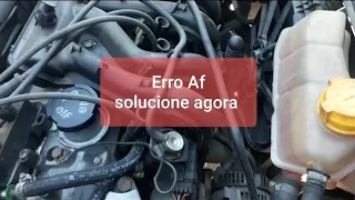 CARRO FLEX Ruim de Pegar, Erro de Af não fique parado, como resolver sem scanner ? Etanol e Gasolina