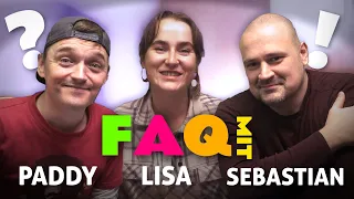 Eure Fragen an Lisa, Sebastian & Paddy | FAQ-Video