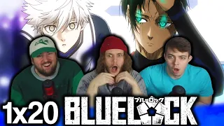 THESE MATCHUPS ARE INSANE!!! | Bluelock 1x20 "Super Link-Up Play" Group Reaction!