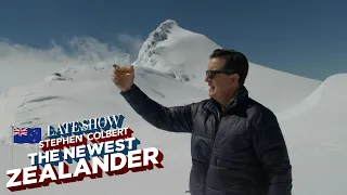 Stephen Colbert Treks To Remote Parts Of New Zealand To Test His Mettle As The Newest Zealander