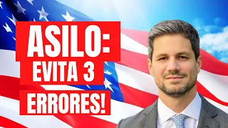 🇺🇸 ASILO: Evita estos 3 Errores! EN VIVO!