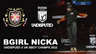 15yrs old Bgirl World Champ Nicka (Lithuania) 2022 Undisputed x UK Bboy Champs Recap. // @stanceelements