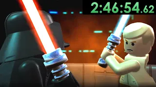 Lego Star Wars speedruns are very broken