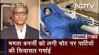 Prime Time With Ravish Kumar: Opposition Calls “Attack” On Mamata Banerjee “Drama For Sympathy”