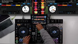 Top SPOTIFY SONGS DJ Mix - Rx3 + Serato Stems