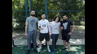 crossbar challenge-ი / ლევან კვარაცხელიასთან, NikoLoz31-თან და გრიგალა -სთან ერთად