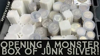 Opening a MONSTER BOX of Junk Silver!