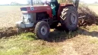 Massey Ferguson 165 Όργωμα