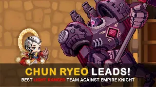 [Guardian Tales] Best Light Ranged Team on Empire Knight | GR75 Trespassers of the Sky