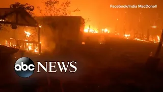 Thousands flee from apocalyptic fires in Australia l ABC News