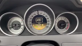 Mercedes-Benz C250 Coupe (C204) Acceleration