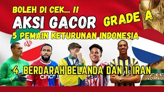 ⚽5 Pemain keturunan Indonesia Grade A bermain di Kasta Tertinggi Liga Abroad #timnasindonesia