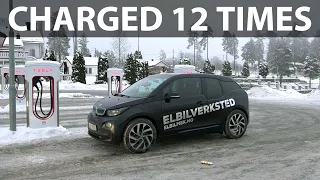 BMW i3 22 kWh 500 km challenge